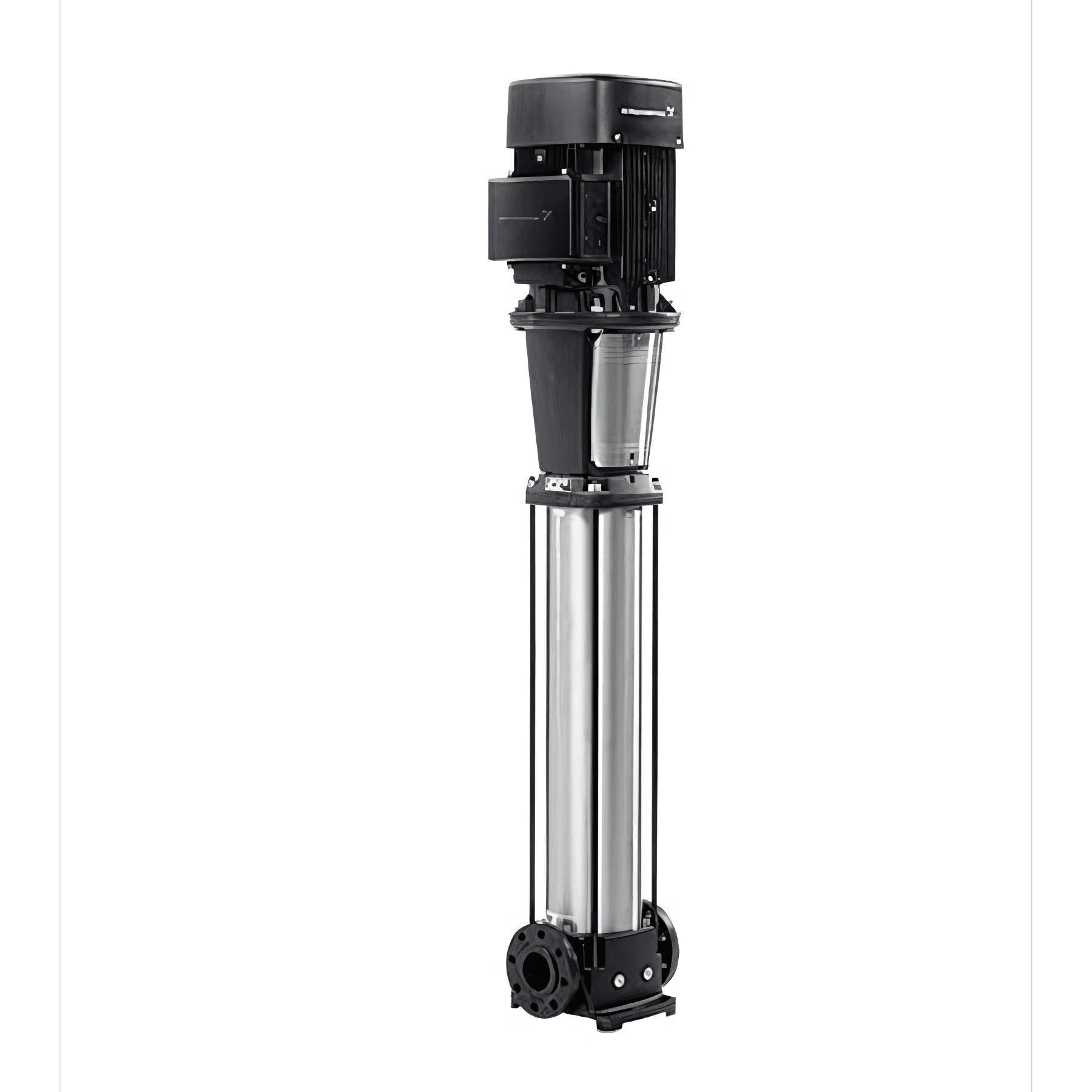 Вертикальный многоступенчатый центробежный насос Grundfos CR 45-9-2 A-F-A-V-HQQV артикул 96122837