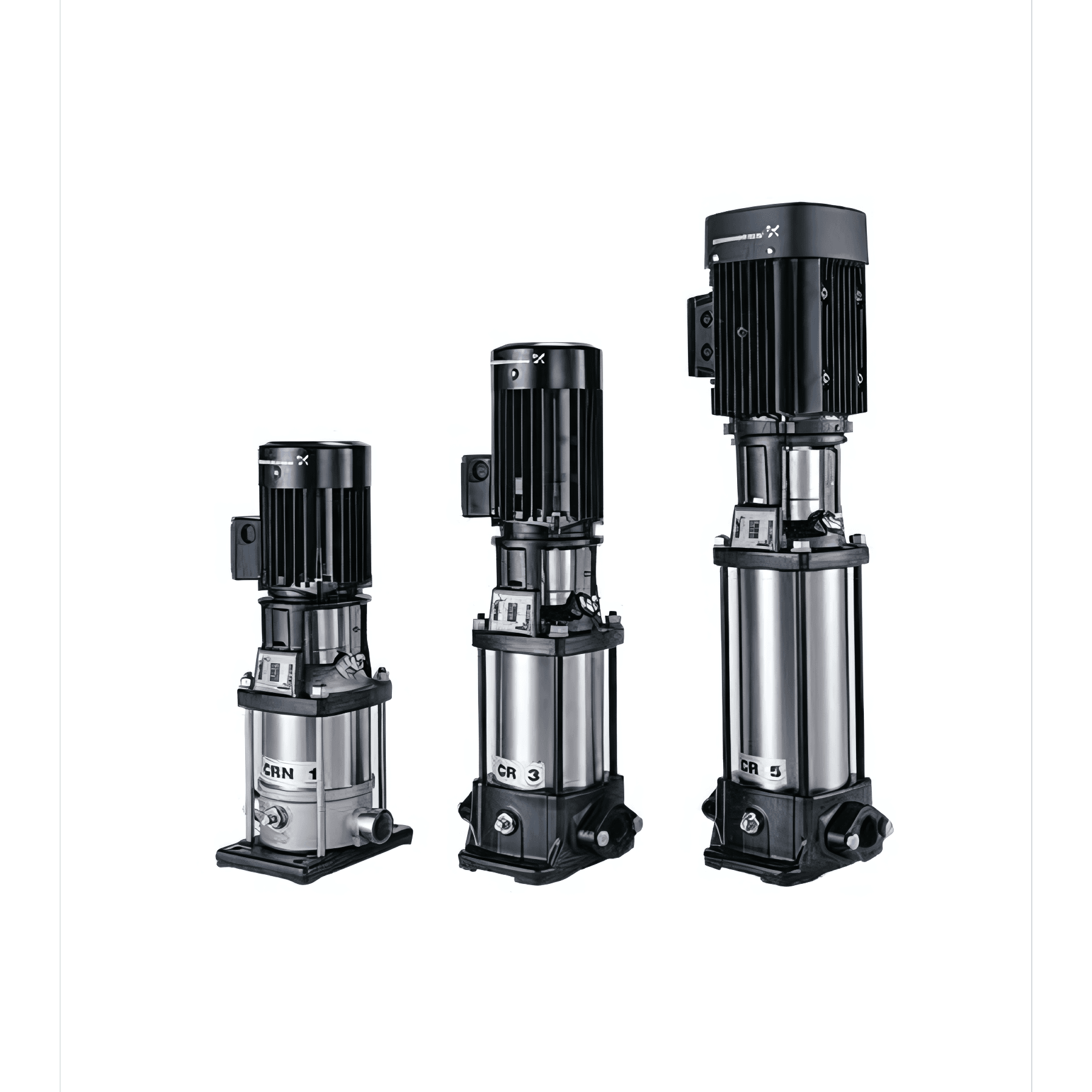 Вертикальный многоступенчатый центробежный насос Grundfos CR 5-8 A-A-A-V-HQQV артикул 96517009