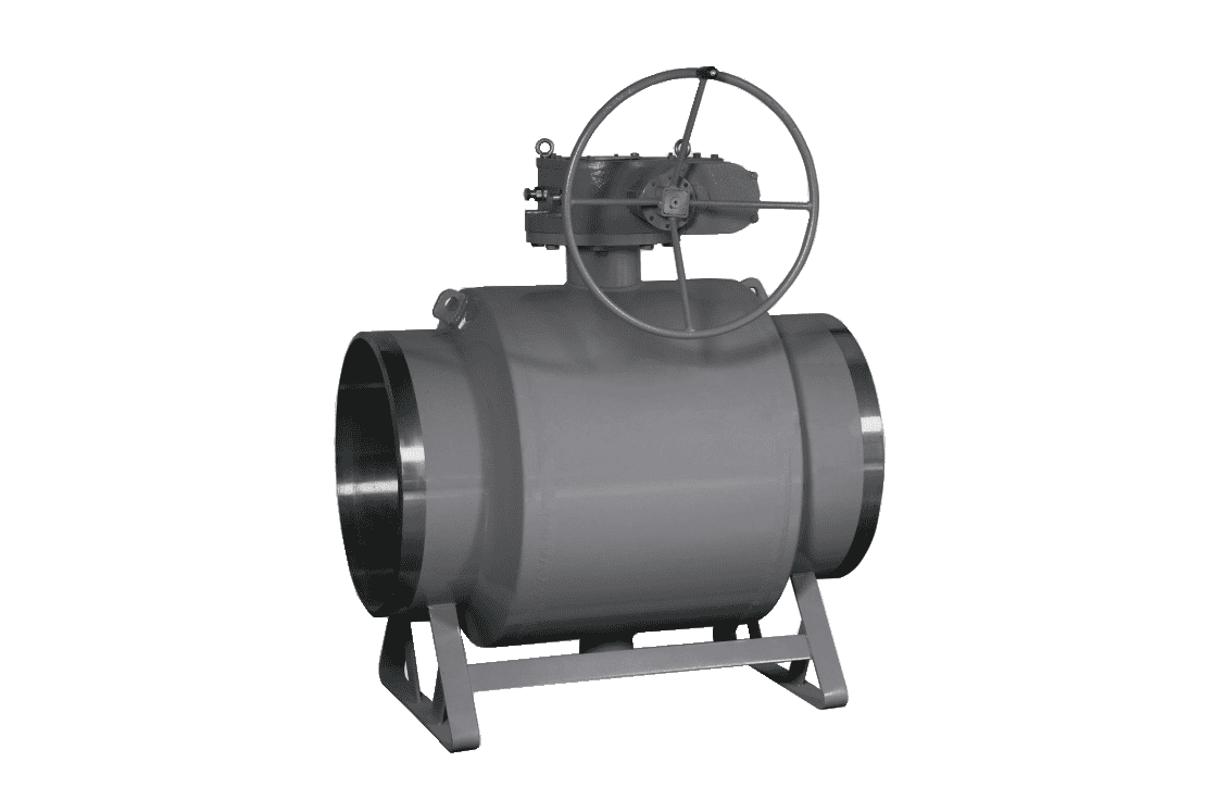 Кран шаровой FB WW DN32, PN40, H (приварной, с рукояткой, полнопроходной)