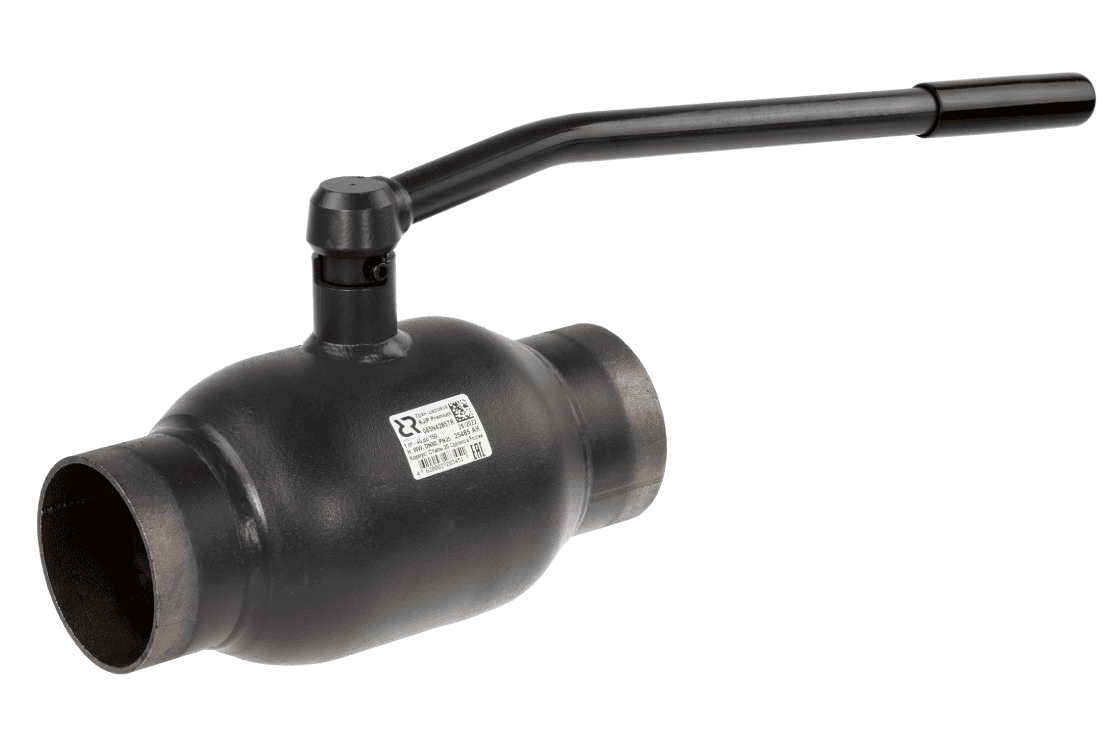 Кран шаровой WW DN65 PN25 (приварной, с рукояткой, стандартный проход)