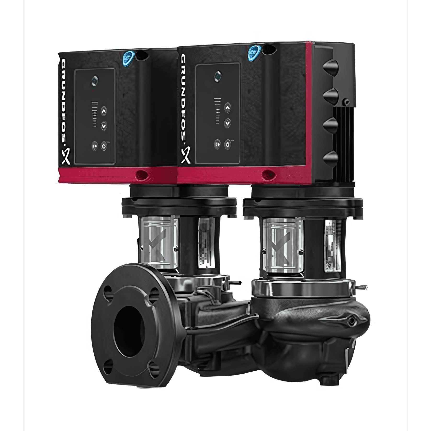 Одноступенчатый вертикальный центробежный насос «ин-лайн» Grundfos TPE2 D 32-120-N A-F-A-BQBE артикул 99223345