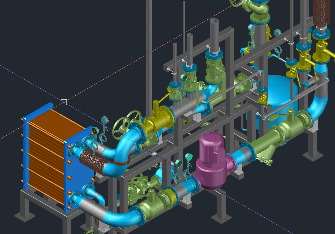 обвязка телпообменника