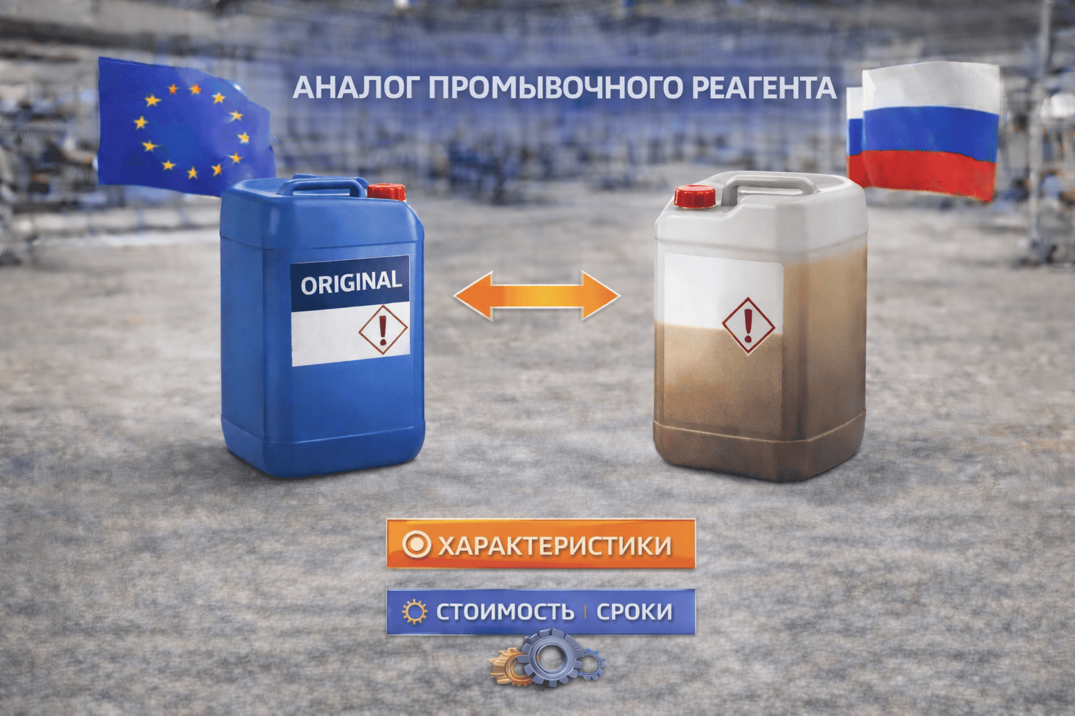 аналог промывочного реагента