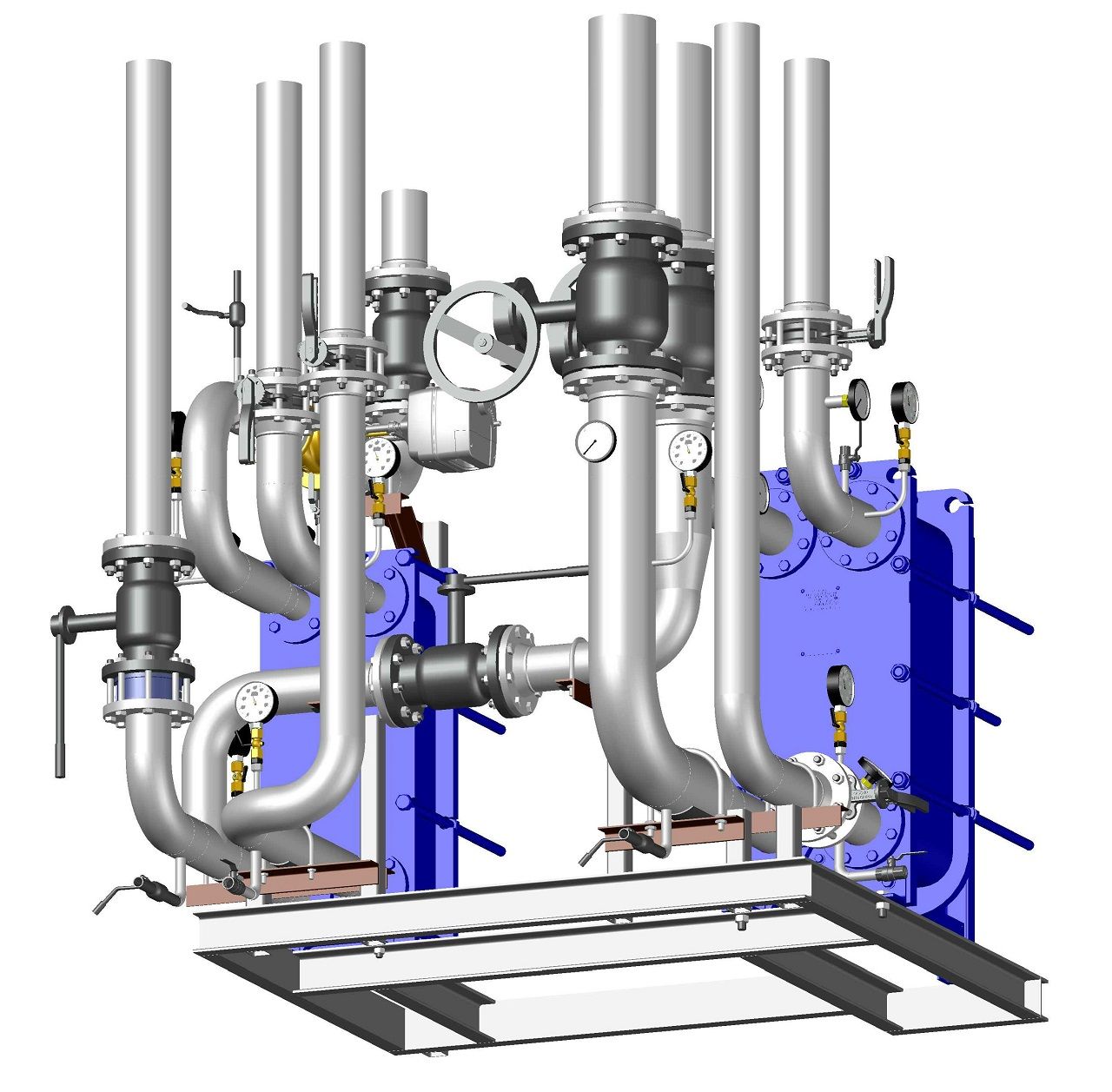 двухступенчатая схема гвс