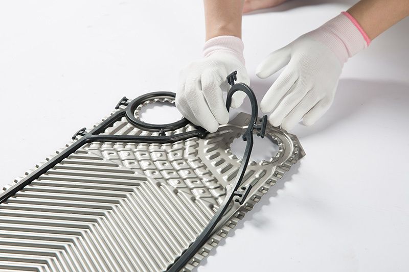 замена уплотнений теплообменника